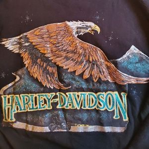Handmade Harley Davidson sweatshirt